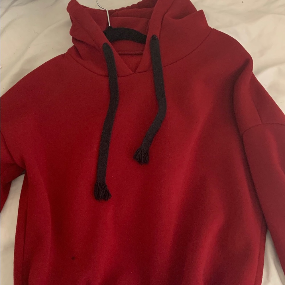 Red hoodie